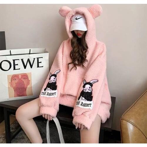 European Home Hooded Sweatshirts For Women