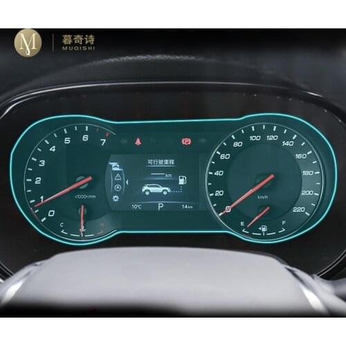 For Changan CS35 Plus 2018-2020 Automotive interior Instrument panel membrane LCD screen TPU protective film Anti-scratch Refit
