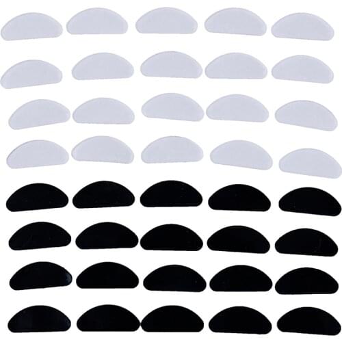 Glasses Nose Pads Adhesive Silicone Nose Pads Non-slip White Thin Nosepads for Glasses Eyeglasses Eyewear Accessories