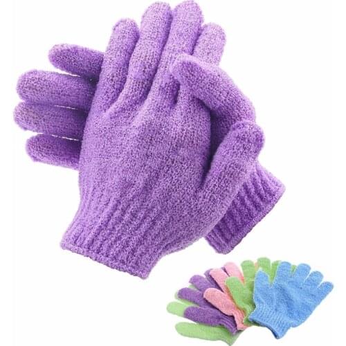 Bath For Peeling Exfoliating Mitt Glove For Shower Scrub Gloves Resistance Body Massage Sponge Wash Skin Moisturizing SPA Foam