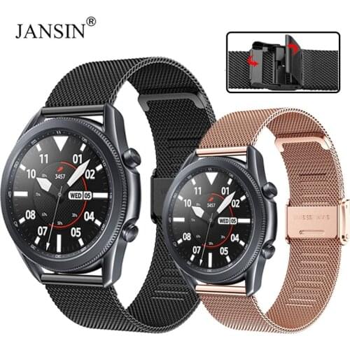 Milanese Band For Samsung Galaxy Watch 3 45mm 41mm Stainless Steel Metal Watchband Bracelet For Galaxy Watch 3 41MM 45MM Strap