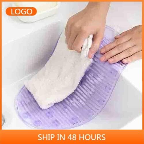 Laundry folding board Candy color silicone oval mini washboard bathroom washing tool mini lavadora de ropa