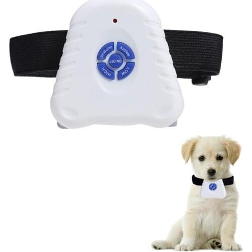 Waterproof Dog Stop Barking Anti Barking Repeller Control Trainer Training Device Button Clicker Ultrasonic Dog Anti Bark Collar