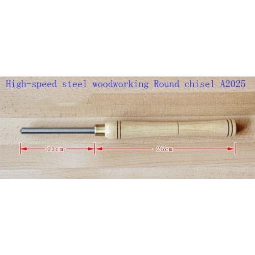 High speed steel tool for woodworking,A2025 round chisel knife