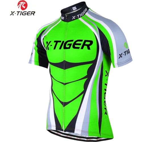 X-TIGER Cycling Jersey Pro Summer Mountian Bicycle Cycling Clothing Maillot Ciclismo MTB Bike Clothes Sportwear