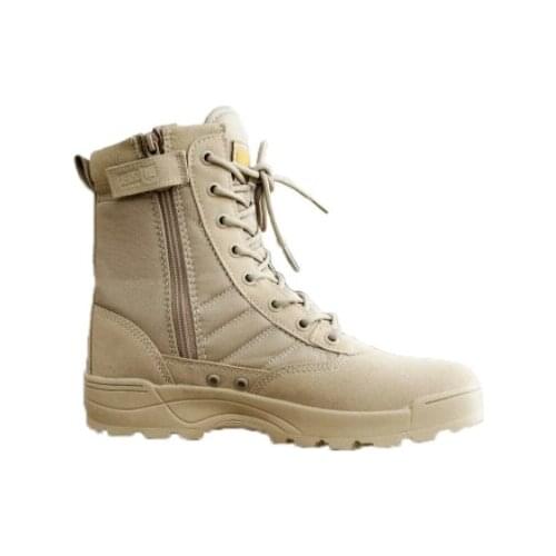 Winter mens outdoor lightweight combat boots land tactical desert boots