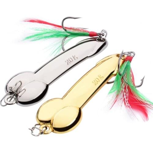 1PCS 5g 10g 15g 20g Metal Fishing Lure Bass Freshwater Saltwater Casting Hard Bait Treble Hook Helpful Fishing Tool Hook Tackle