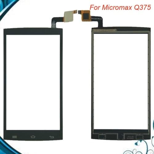 100% Working OK For Micromax Q375 Touch Screen Digitizer Touch Panel Lens Glass Replacement Part