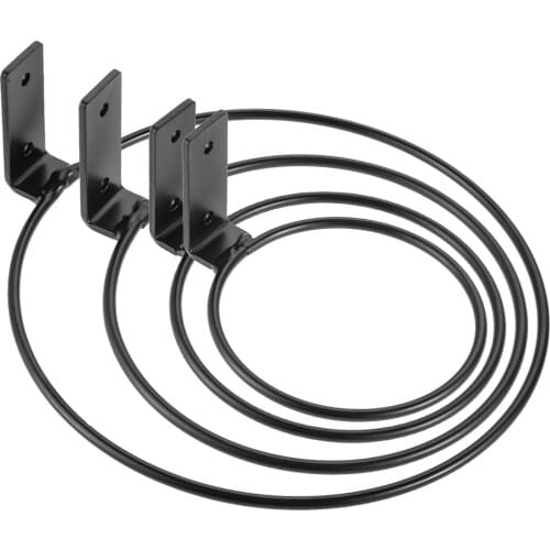 4/5/6/8 inch Planter Pots Hook Plant Holder Ring Flower Pot Holder Wall Bracket Planter Tray Plant Stands Indoor Outdoor Decor