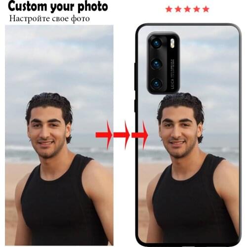 Custom Phone Case For Huawei P20 30 40 Pro Lite Mate 20 30 40 P Smart Case Customized For Honor 10 20 30 Y6 Y7 Y9 Cover Photo