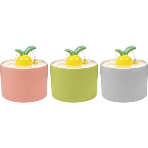 Electric Mute Automatic Cat Water Fountain Pet Dog 1.3L USB Charging Dispenser Feeder Pet Cat Water Fountain Dispenser