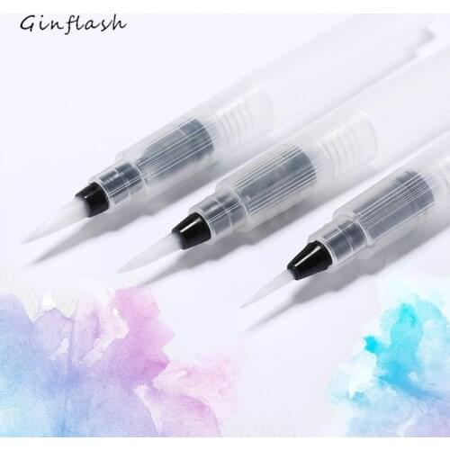 Акварельные кисти для рисования Ginflash China At AliExpress