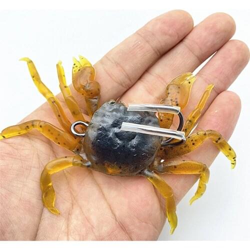 1PCS Sea Fishing Lures100mm Artificial Silica gel Soft Bait Wobblers Fishing Bait Swimbait Sinking Kill Big Fish Fishing tackle