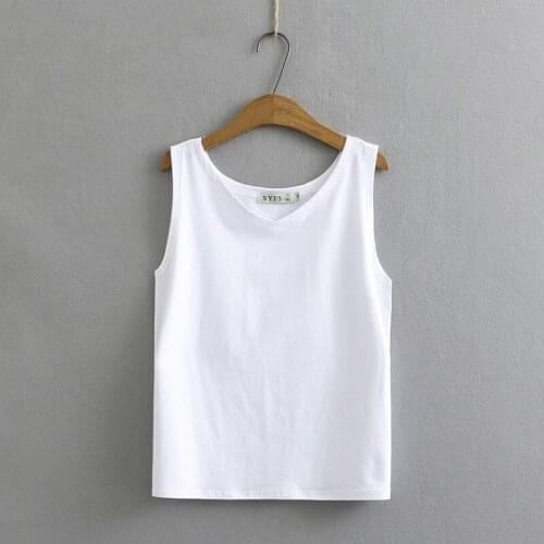 Plus Size Womens White Black Summer Tanks V-neck Sleeveless Yoga Gym Tanktop Sports Fitness Tank