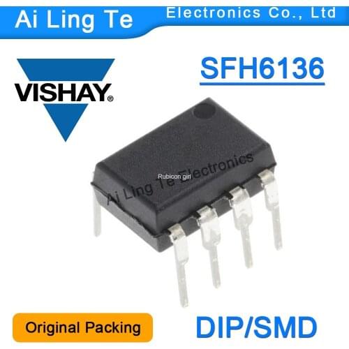 SFH6136 SFH6136-X001 SFH6136-X007T SFH6136-X009T SFH6136-X017T SFH6136-X019T Optocoupler Original Packing