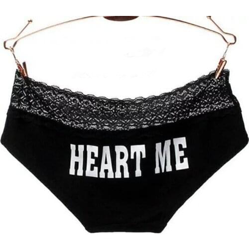 2020 Women Lace Briefs Lady Love Sexy Pink Heart Panties Womens Low Waist Intimates Leopard Underwear for women