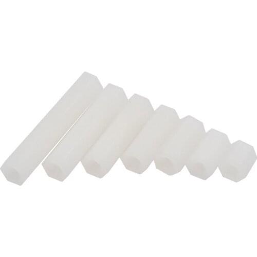 Screw Direct Selling Real Drywall 2019 Axk 100pcs/lot M3*6/8/10/12/15/18/20/25/30/35/40 Nylon Standoff Spacer Female To Thread