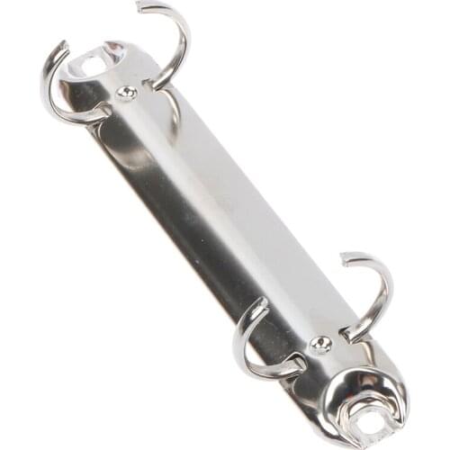 2-Hole Metal Binder File Folder Spiral Binding Clip For Scrapbook Album Notebook