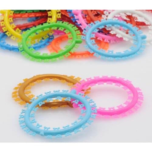 1000Ties/Pack Dental Orthodontic Cartoon Flower Ligature Tie O-Ring Elastic Bands Braces Dentistry Clinic Lab Supplies