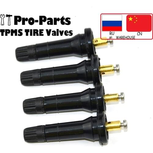 4Pcs TPMS Type Tire Pressure Sensor Valves Stems Nozzles For Citroen Chevrolet Dacia Ford Peugeot Renault Subaru Vauxhall