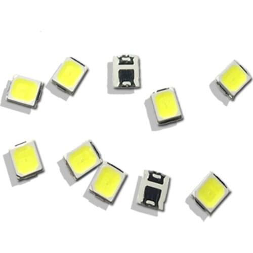 4000pcs/lot LED lamp beads nature white / warm white / cool white SMD 2835 0.5W 55-60LM Super highlight light-emitting diode