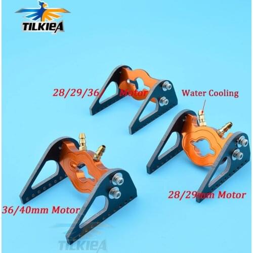 Aluminum Watercool Motor Mount for B28 28mm B29 29mm B36 36mm B40 40mm Diameter Brushless Motor RC Boat