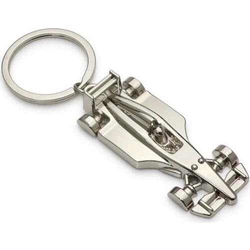 F1 racing car keychain key ring 3D car-styling key chain key holder cool portachiavi chaveiro llaveros hombre bag charm