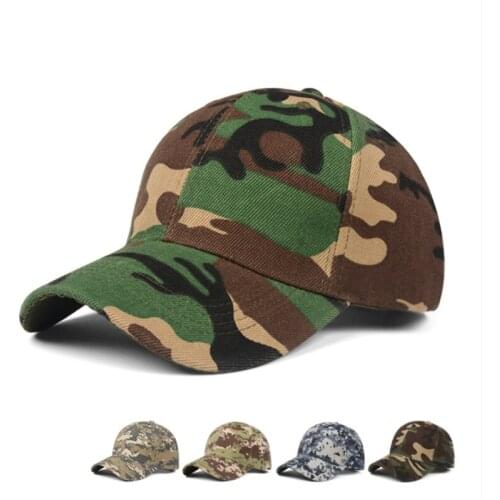 Camouflage Motion Mountaineer Men Baseball Cap Velcro Adjustable Unisex Summer Snapback Shading Dad Hat Peaked Cap