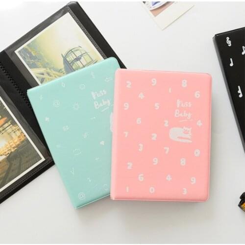 Cat Cat 72 Pockets Album Polaroid Photo Mini Film 6 Inch Polaroid Mini Insert Photo Album DIY Album Memory Scrapbook
