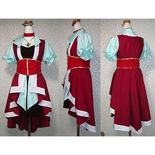 Halloween cosplay costume 5Ds Akiza Izinski/Izayoi Aki Cosplay Costume