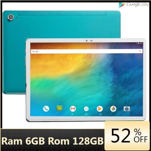 2.4G+ 5G Newest Android 10.6 inch Tablet PC MT6797 Deca Core 1920*1280 IPS Screen 13.0MP Dual 4G LTE 6GB RAM 128GB ROM Tablets