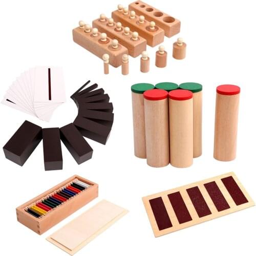 Gift Give Children Best Enlightenment Toy Gift Baby Sensory Mathematics Learning Wooden Montessori Toys Count Set for Kids