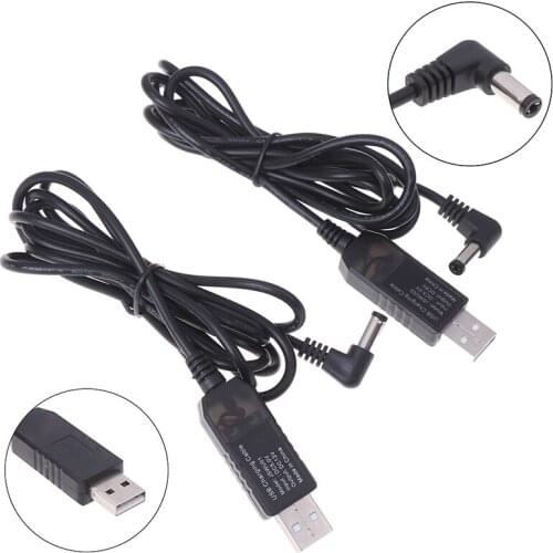 USB power boost line USB dc 5v to dc 9v 12v step up cable 2.1x5.5mm jack connector converter wire