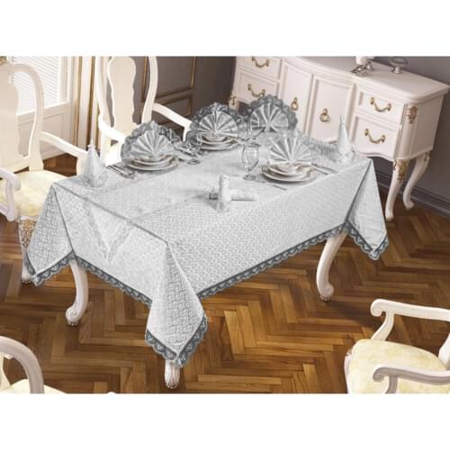 Clover Gray Kdk Carefree Table Cover Set 26 Piece