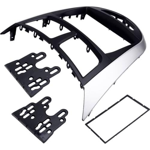 Stereo Fascia Radio Frame Dash Panel Trim Kit Bezel 2 Din Fit For Hyundai I25 Accent Solaris Verna 2010-2014 2015 2016 2017 2018