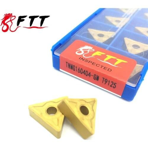 TNMG160404 GM T9125 External Turning Tools Carbide insert High quality Lathe cutter steel CNC tool