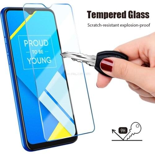 3-1PC Tempered Glass for Realme C11 2021 C3 C2 GT Neo 5G Screen Protector on Realmi 8 7Pro C15 C11 C12 C17 C25s C21y C20a Vidrio