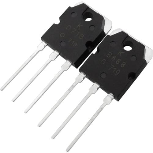 10pair 2SD718 2SB688 Transistor (10 x D718 + 10 x B688) new original new