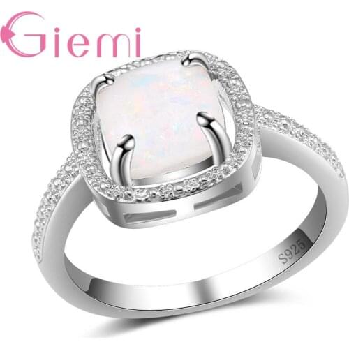 5 Color Stone Chose Senior Rings For Women 925 Sterling Silver Annulus Pretty Good Gifts For Sister/Wife/Female Partner