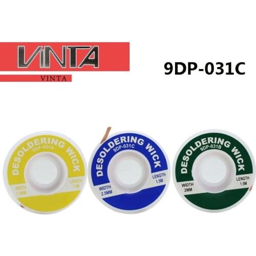 5pcs 9DP-031C Multi-function suction wick with tin removal with desoldering wick suction tool for tin suction wick 9DP-031A/B/C