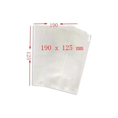 7.48 by 4.92 Inches Clear Sublimation Shrink Wrap Heat Shrinkable Sleeve for Sublimation Blanks
