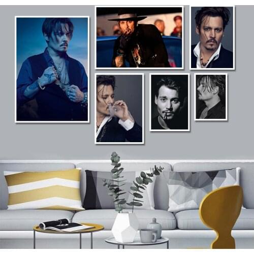 5D Diamond Painting Pirates of the Caribbean Jack Sparrow actor Johnny Depp Poster Photo Picture Diamond Embroidery Cross Stitch