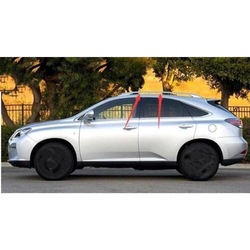 For Lexus RX270 / RX350 / RX450h 2009-2016 Roof Rack Rails Bar Luggage Carrier Bars top Cross Racks Rail Boxes Aluminum alloy