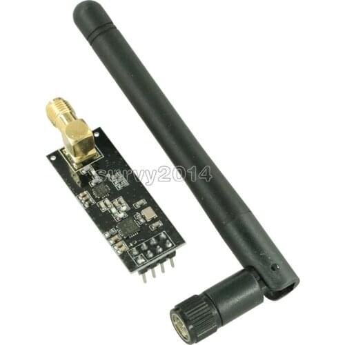 NRF24L01+PA+LNA SMA Antenna Wireless Transceiver communication module 2.4G 1100m