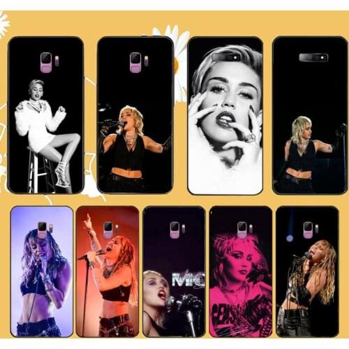 Miley cyrus American actor singer Phone Case For Samsung galaxy A S note 10 7 8 9 20 30 31 40 50 51 70 71 21 s ultra plus
