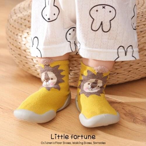 Toddler Indoor Sock Shoes Newborn Baby Sock Non-slip Indoor Floor Anti-slip Slippers Babys Outdoor Breathable Cotton Sock Shoes