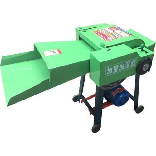 Household small Dry-Wet Dual-Use Hay Straw Cutter 2800rpm Forage Crop Crusher 3KW Cattle And Sheep Feed Processing Machine 220V
