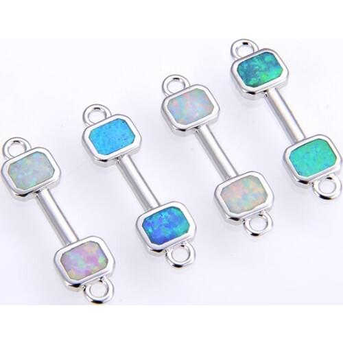 KAMAF 2019 new sports contracted dumbbell accessories jewelry DIY jewelry bracelet connection as the girl valentines day gift