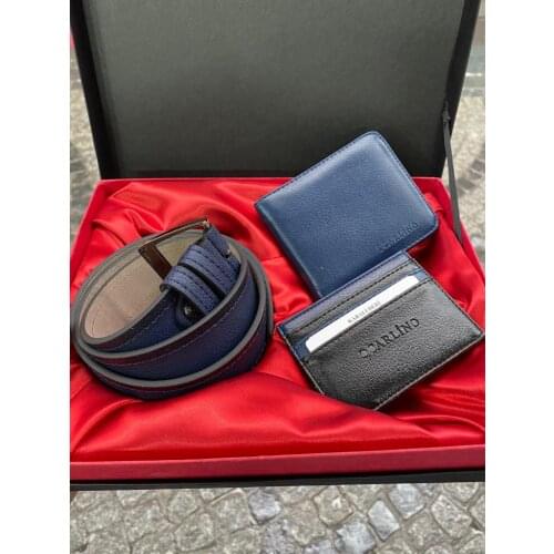 Kaptan&Polo Blue Wallets