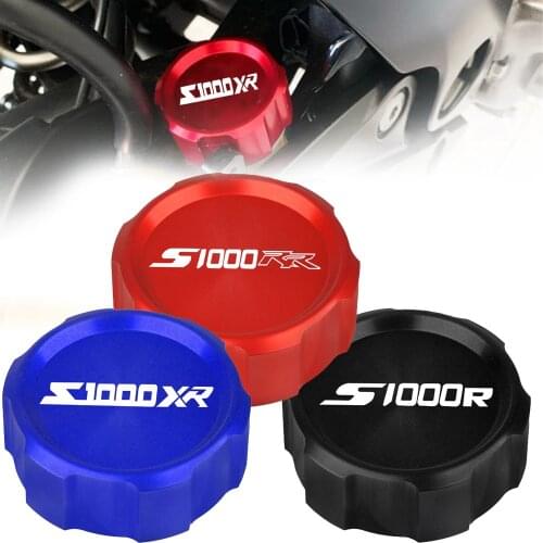 Motorcycle Rear Cylinder Reservoir Cap For BMW S1000R S1000RR S1000XR S1000 R RR XR Brake Master Fluid Reservoir cover S1000 RR
